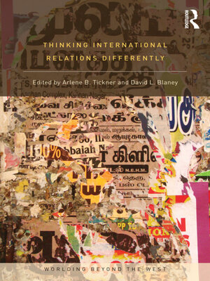 cover image of Thinking International Relations Differently